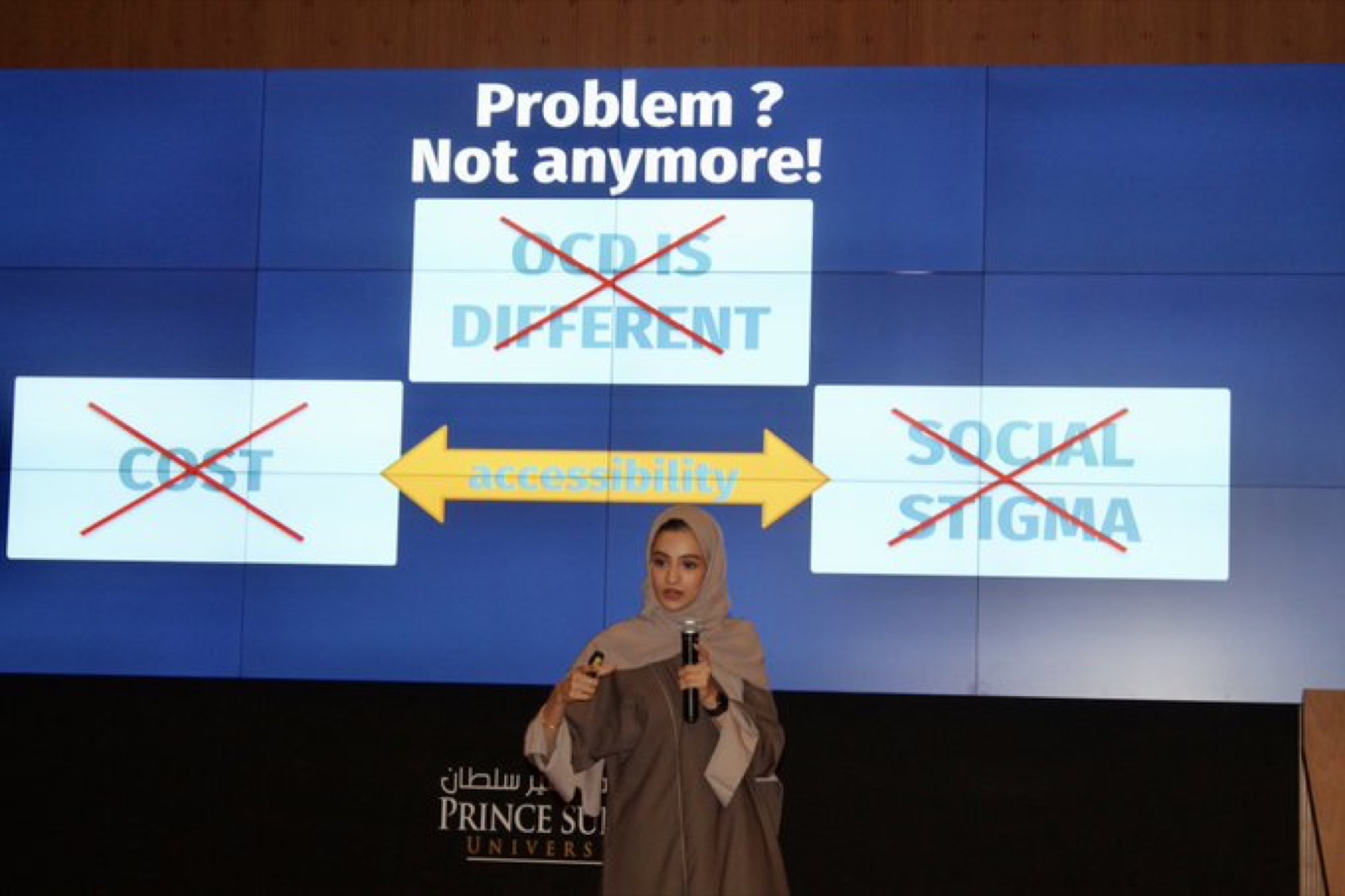 On stage at The Big Digital Pitch