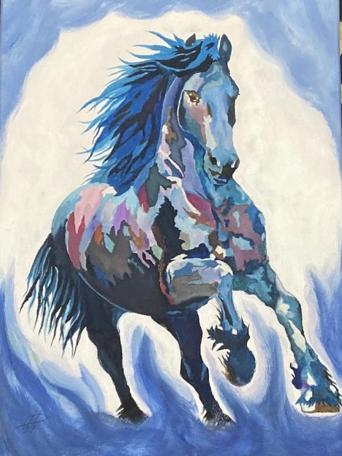 The horse painting